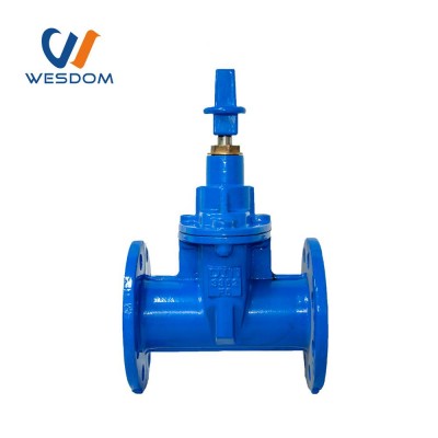 Water meter marine chain operated soft seal gate valve